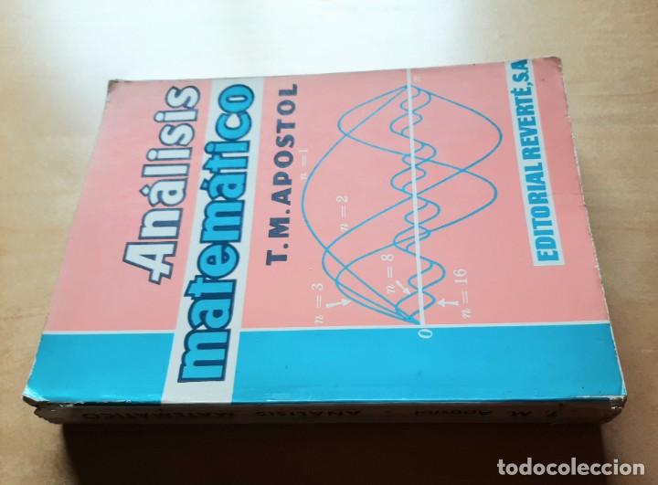 Libros de segunda mano de ciencias: An&aacute;lisis Matem&aacute;tico - Tom M. Apostol - Foto 3