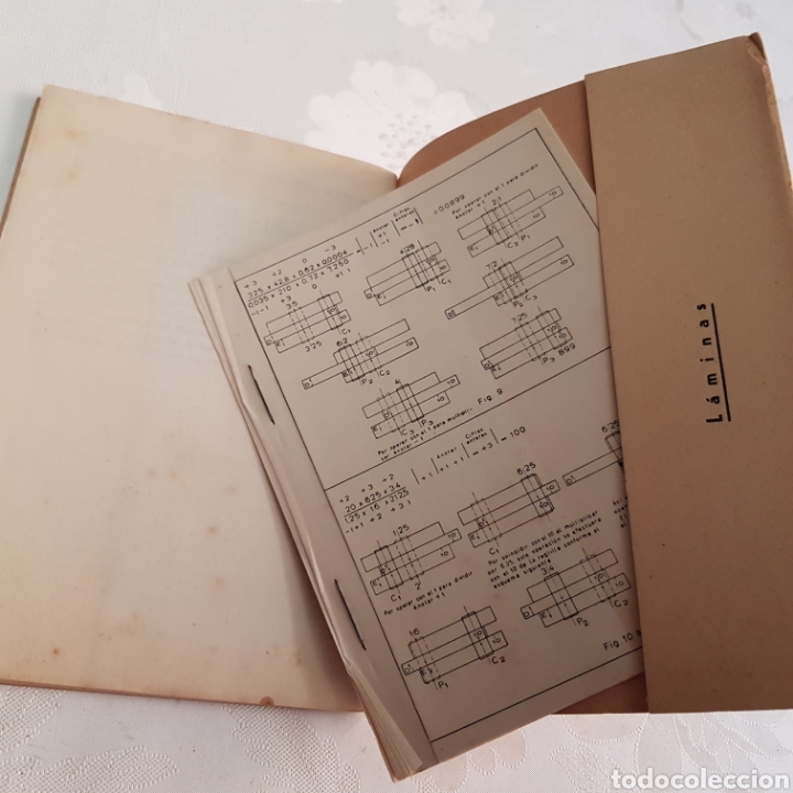 Libros de segunda mano de ciencias: Aprenda a manejar la regla de calculo. Ed.Nabla. 1952 - Foto 4