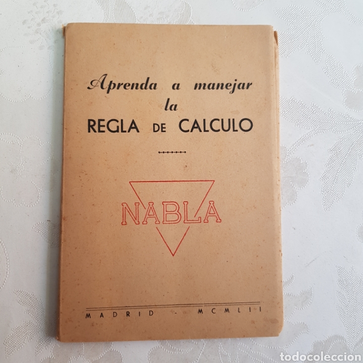Libros de segunda mano de ciencias: Aprenda a manejar la regla de calculo. Ed.Nabla. 1952 - Foto 1