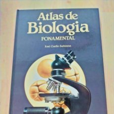 Libros de segunda mano: ATLAS DE BIOLOGIA FONAMENTAL. Lote 203058116