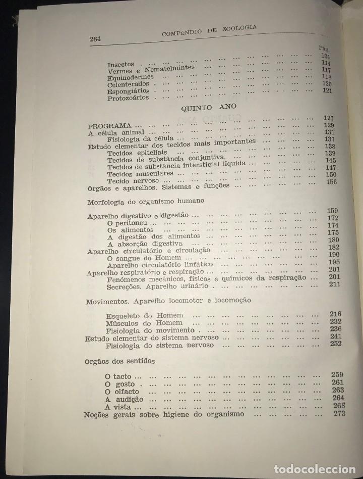 Libros de segunda mano: Comp&ecirc;ndio de Zoologia de Augusto C. G. Soeiro - Foto 4