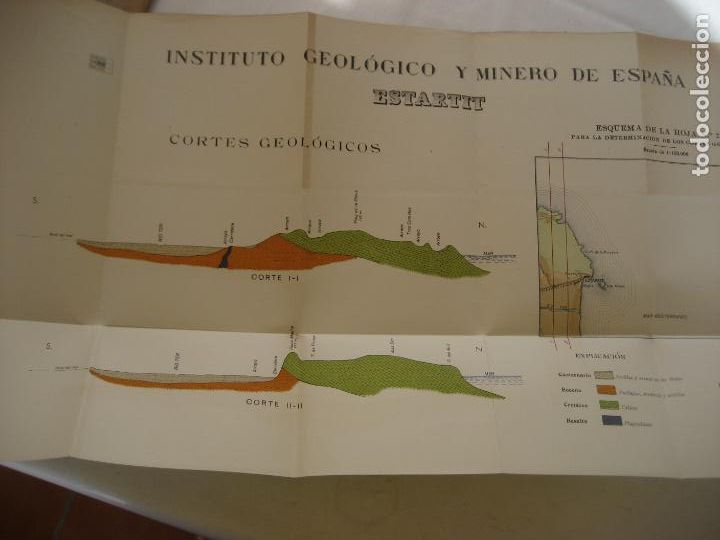Libros de segunda mano: Estartit. Mapa Geol&oacute;gico de Espa&ntilde;a. 1941 - Foto 2