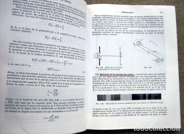Libros de segunda mano de ciencias: Fundamentos de &oacute;ptica, de Bruno Rossi - Foto 3