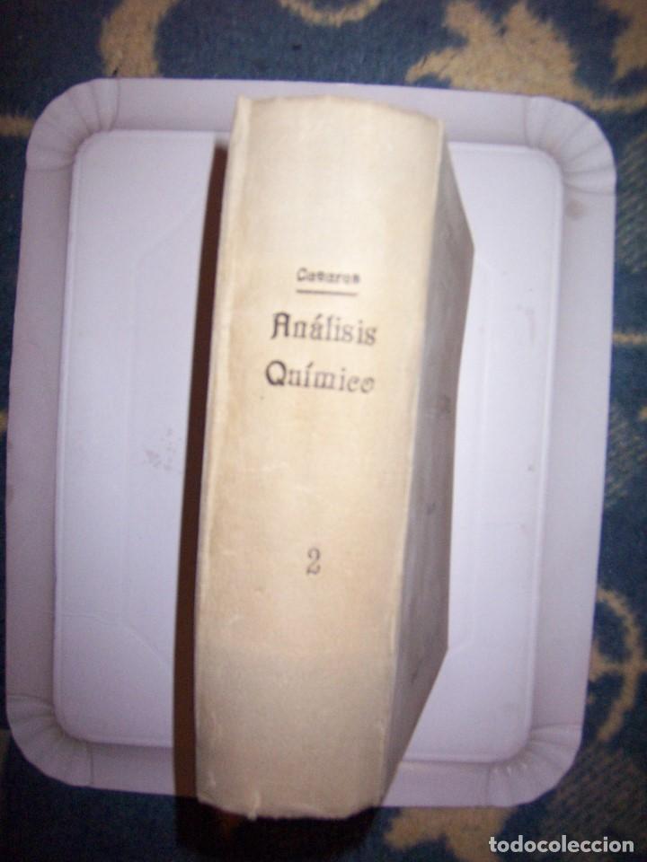 Libros de segunda mano de ciencias: ANALISIS QUIMICO - Foto 2