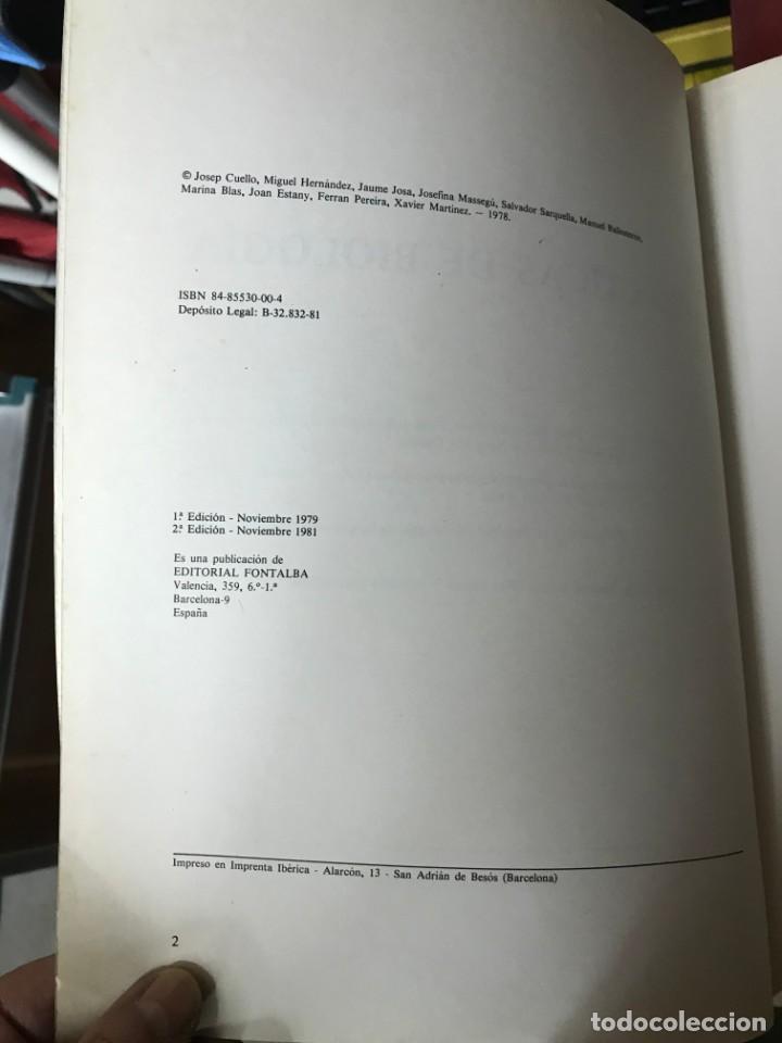 Libros de segunda mano: PRACTICAS DE BIOLOGIA EDITORIAL FONTALBA ED.1981 - Foto 4