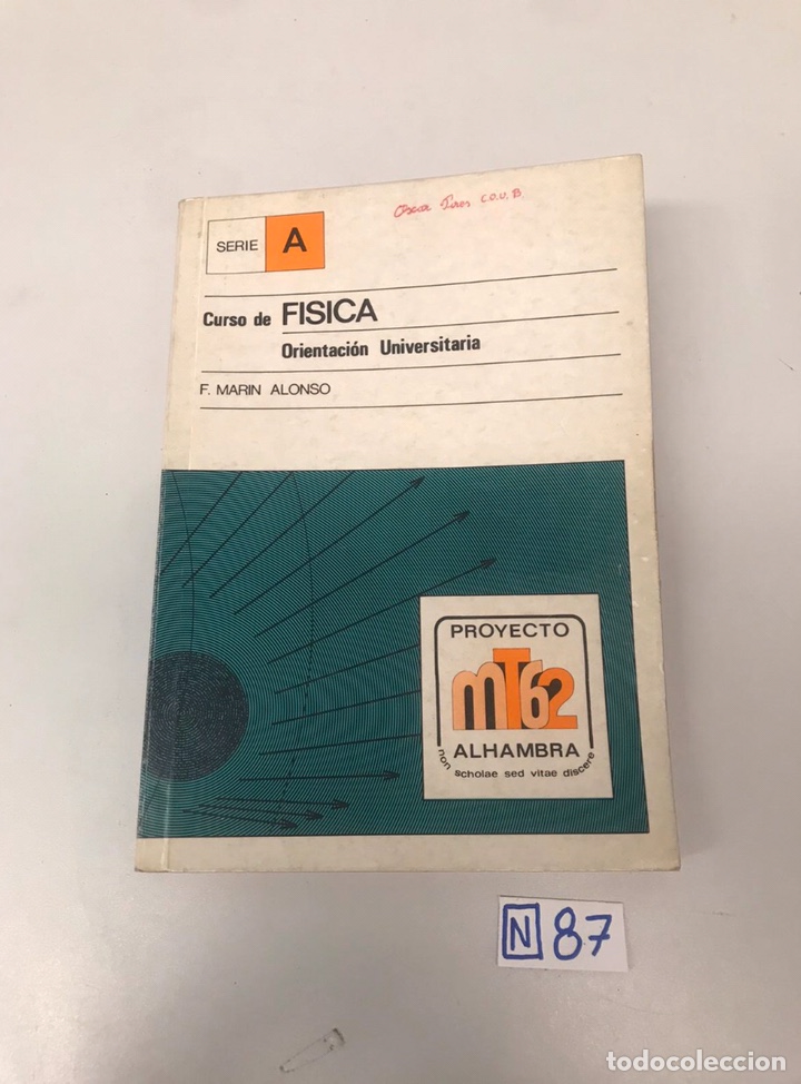 Libros de segunda mano de ciencias: CUSRSO DE F&Iacute;SICA - Foto 1