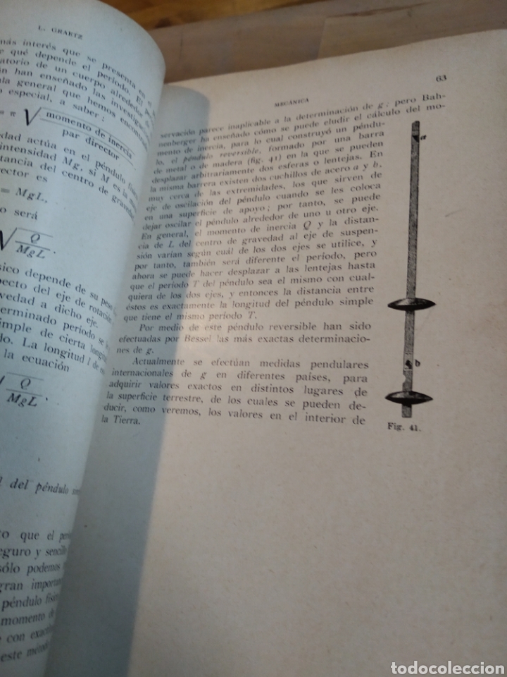 Libros de segunda mano de ciencias: TRATADO DE FISICA. L. GRAETZ #4885 - Foto 9