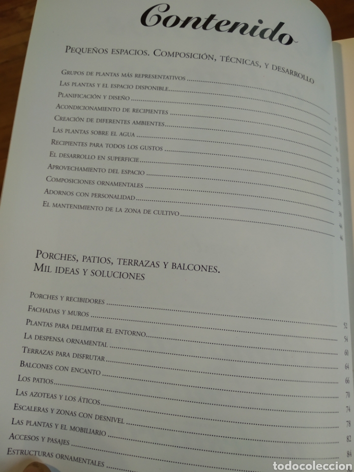 Libros de segunda mano: MINI JARDINES COMPOSICI&Oacute;N EN PEQUE&Ntilde;OS ESPACIOS - FRANCISCO JAVIER ALONSO DE LA PAZ #4900 - Foto 4