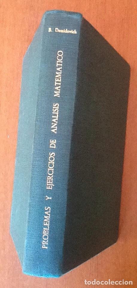 Libros de segunda mano de ciencias: Problemas y ejercicios de an&aacute;lisis matem&aacute;tico. B. Demodovich. Paraninfo, 1969 - Foto 1