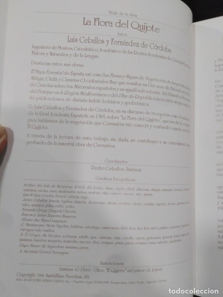 Libros de segunda mano: LA FLORA DEL QUIJOTE - CON ILUSTRACIONES - Foto 2