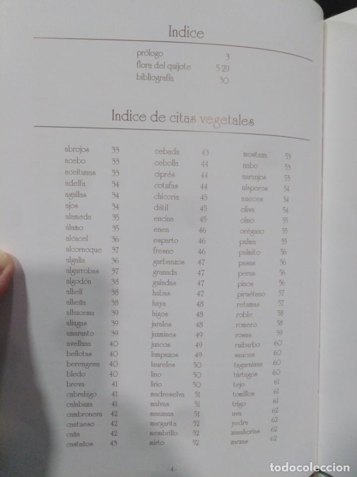 Libros de segunda mano: LA FLORA DEL QUIJOTE - CON ILUSTRACIONES - Foto 3