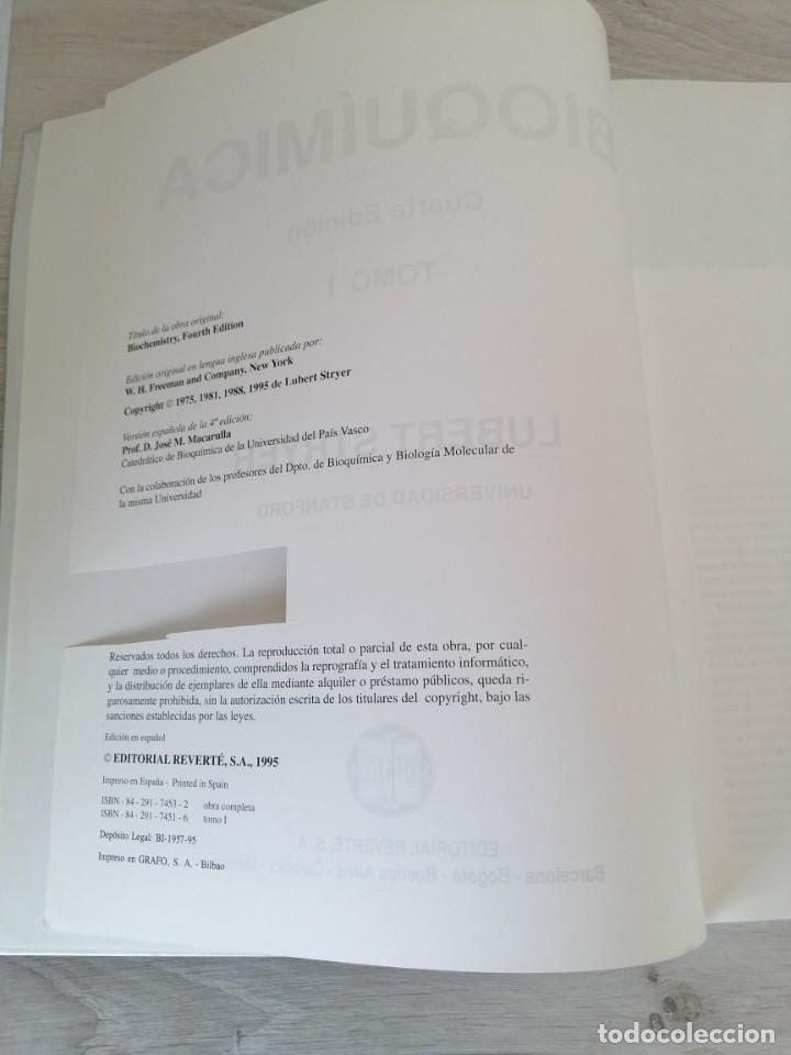 Libros de segunda mano de ciencias: Bioqu&iacute;mica - Foto 3
