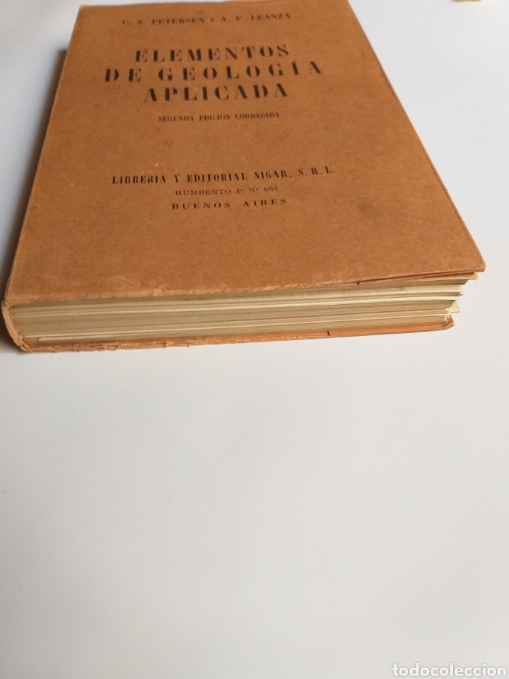 Libros de segunda mano: Elementos de Geolog&iacute;a aplicada C. S. Petersen y F.Leanza 1964 . - Foto 2
