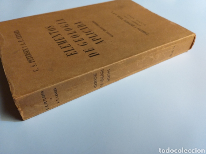 Libros de segunda mano: Elementos de Geolog&iacute;a aplicada C. S. Petersen y F.Leanza 1964 . - Foto 3