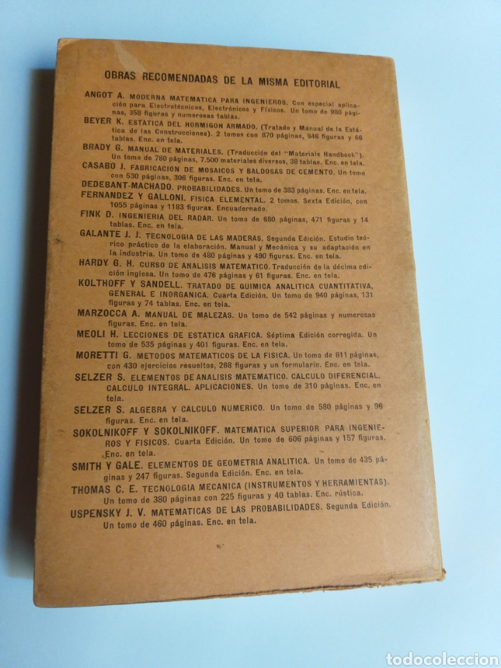 Libros de segunda mano: Elementos de Geolog&iacute;a aplicada C. S. Petersen y F.Leanza 1964 . - Foto 4