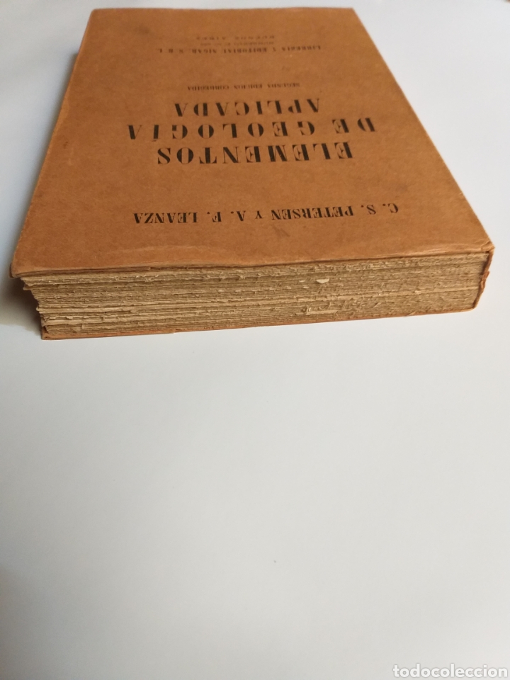 Libros de segunda mano: Elementos de Geolog&iacute;a aplicada C. S. Petersen y F.Leanza 1964 . - Foto 6
