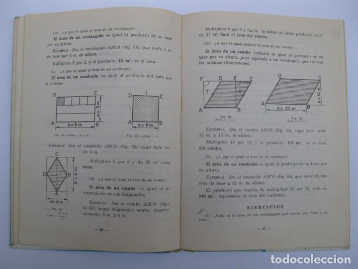Libros de segunda mano de ciencias: LECCIONES ELEMENTALES DE GEOMETR&Iacute;A - PRIMER GRADO - EDICIONES BRU&Ntilde;O - A&Ntilde;O 1966. - Foto 3