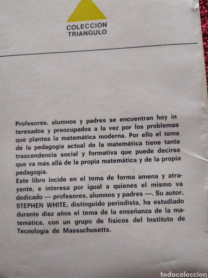 Libros de segunda mano de ciencias: Matematica y nueva pedagogia Stephen White - Foto 2