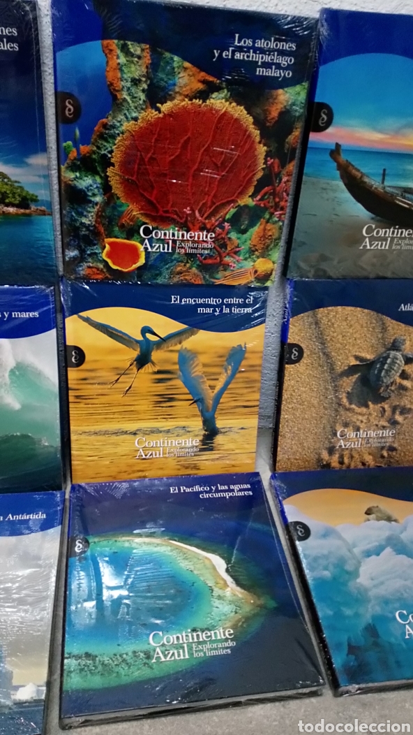 Libros de segunda mano: Continente Azul. Explorando los l&iacute;mites. 12 tomos. COMPLETA y NUEVA. Signo ed. - Foto 3
