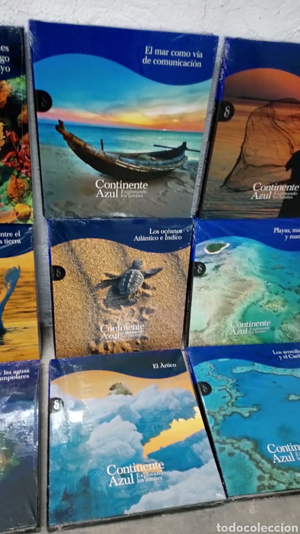 Libros de segunda mano: Continente Azul. Explorando los l&iacute;mites. 12 tomos. COMPLETA y NUEVA. Signo ed. - Foto 4