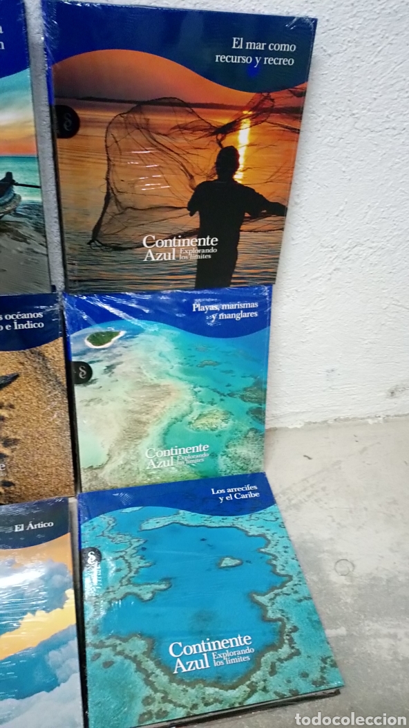 Libros de segunda mano: Continente Azul. Explorando los l&iacute;mites. 12 tomos. COMPLETA y NUEVA. Signo ed. - Foto 5