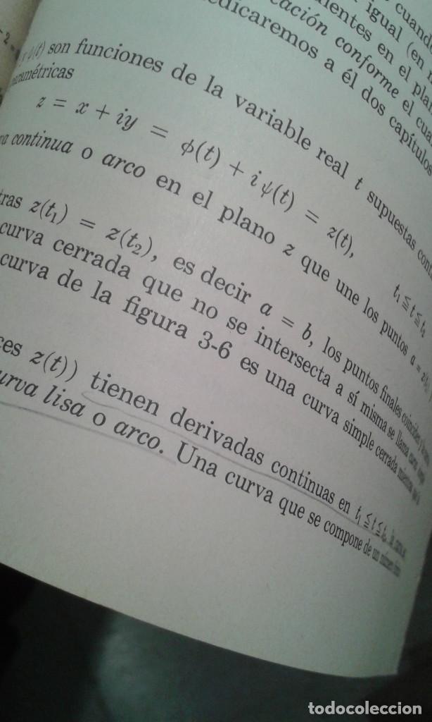 Libros de segunda mano de ciencias: VARIABLE COMPLEJA. MURRAY R. SPIEGEL. MCGRAW-HILL. 1971 - Foto 16