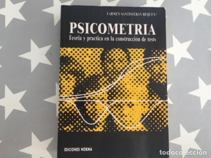 Libros de segunda mano de ciencias: Psicometr&iacute;a. Teor&iacute;a y pr&aacute;ctica en la construcci&oacute;n de tests. Carmen Santisteban Requena - Foto 1