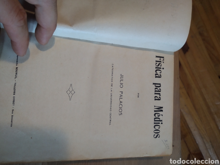 Libros de segunda mano de ciencias: FISICA PARA MEDICO. PALACIOS #4935 - Foto 8