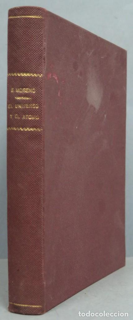 Libros de segunda mano de ciencias: EL UNIVERSO Y EL ATOMO. MORENO ALCA&Ntilde;IZ - Foto 1