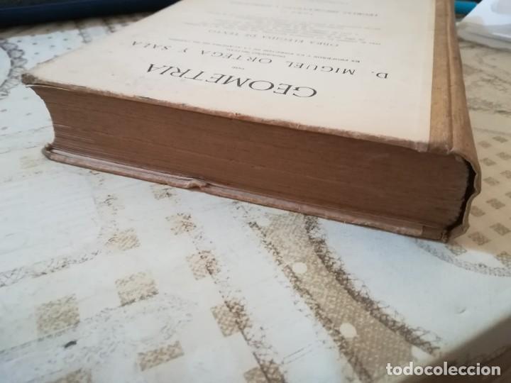 Libros de segunda mano de ciencias: Geometr&iacute;a - D. MIguel Ortega y Sala - 1942 - Foto 8