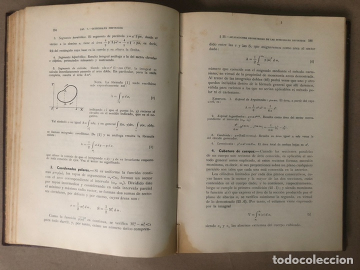 Libros de segunda mano de ciencias: ELEMENTOS DE LA TEOR&Iacute;A DE FUNCIONES. J. REY PASTOR. EDITADO EN 1947 (1&ordf; EDICI&Oacute;N). - Foto 9