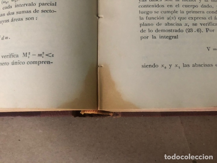 Libros de segunda mano de ciencias: ELEMENTOS DE LA TEOR&Iacute;A DE FUNCIONES. J. REY PASTOR. EDITADO EN 1947 (1&ordf; EDICI&Oacute;N). - Foto 10