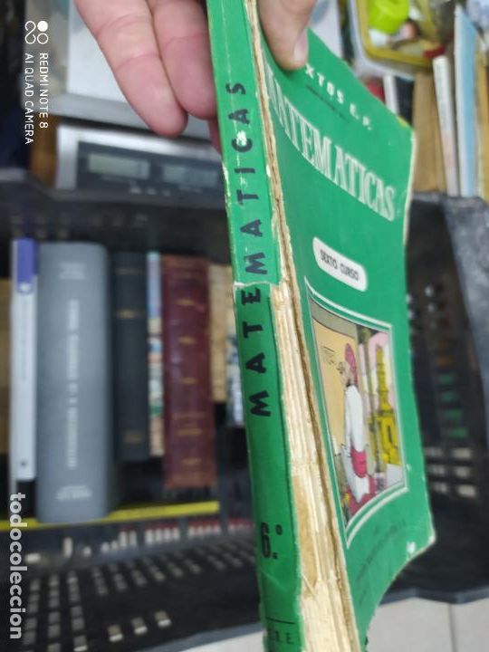 Libros de segunda mano de ciencias: Matem&aacute;ticas (sexto curso). L.12229-192 - Foto 2