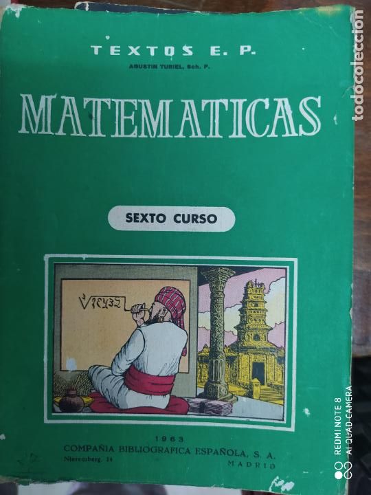 Libros de segunda mano de ciencias: Matem&aacute;ticas (sexto curso). L.12229-192 - Foto 1