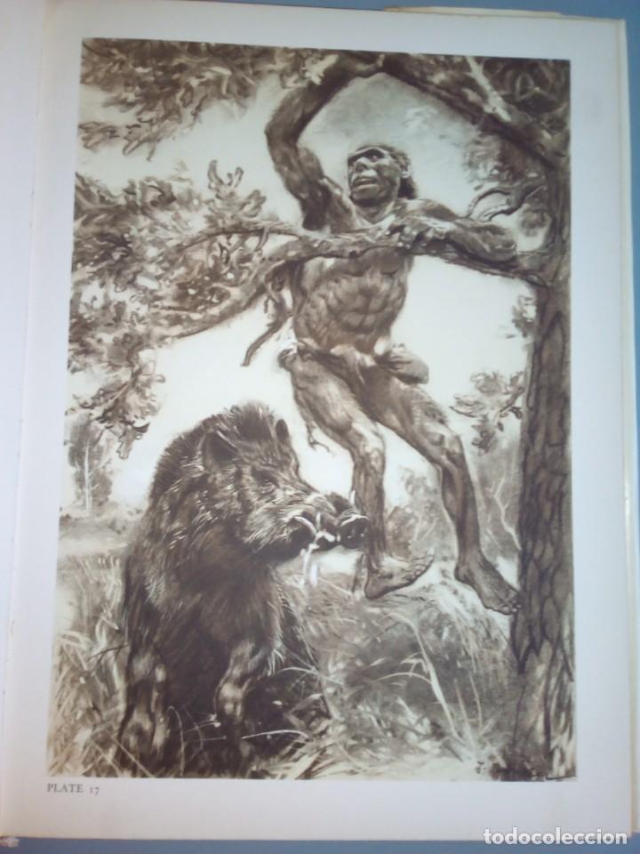 Libros de segunda mano: Los hombres prehist&oacute;ricos. Joseph Augusta. Gran formato. - Foto 4