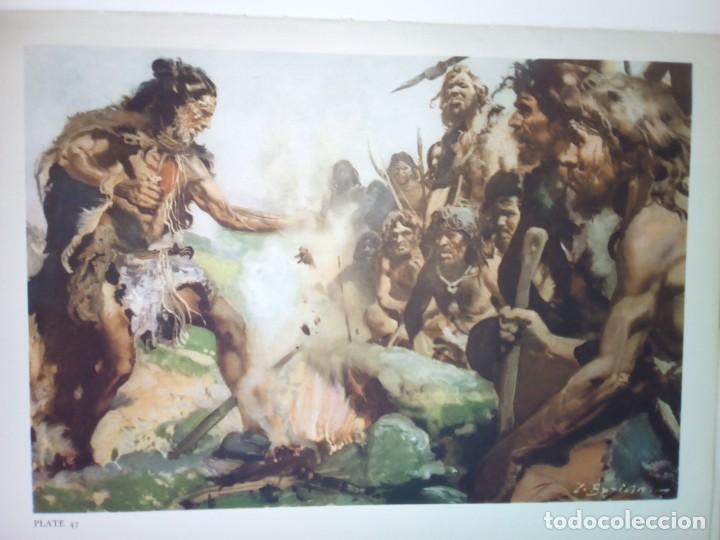 Libros de segunda mano: Los hombres prehist&oacute;ricos. Joseph Augusta. Gran formato. - Foto 8