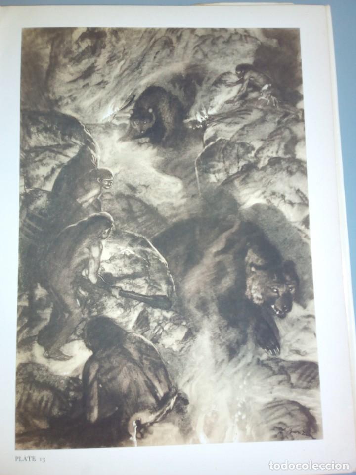 Libros de segunda mano: Los hombres prehist&oacute;ricos. Joseph Augusta. Gran formato. - Foto 15