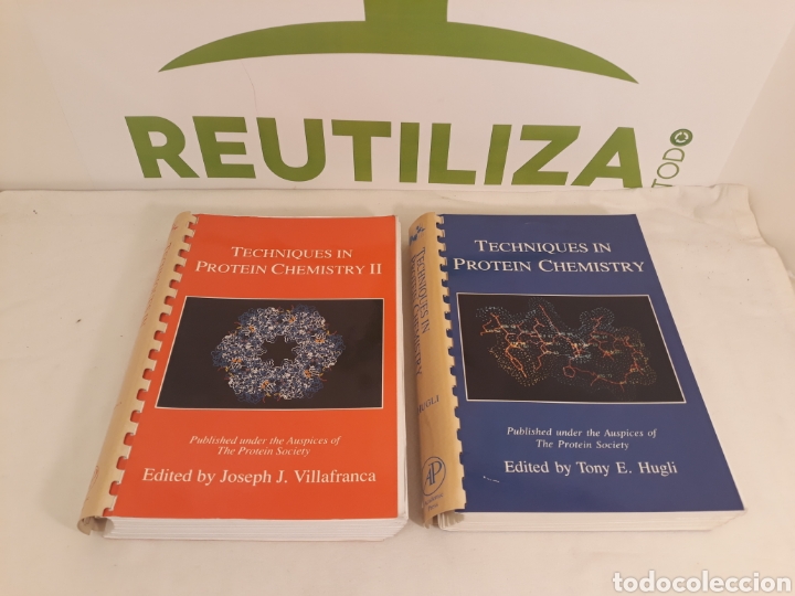 Libros de segunda mano de ciencias: Techniques in protein chemistry I and II. Academic press. - Foto 1