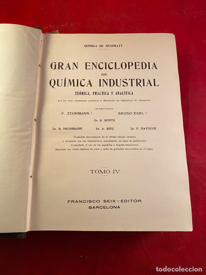 Libros de segunda mano de ciencias: Gran enciclopedia de qu&iacute;mica industrial - Foto 2