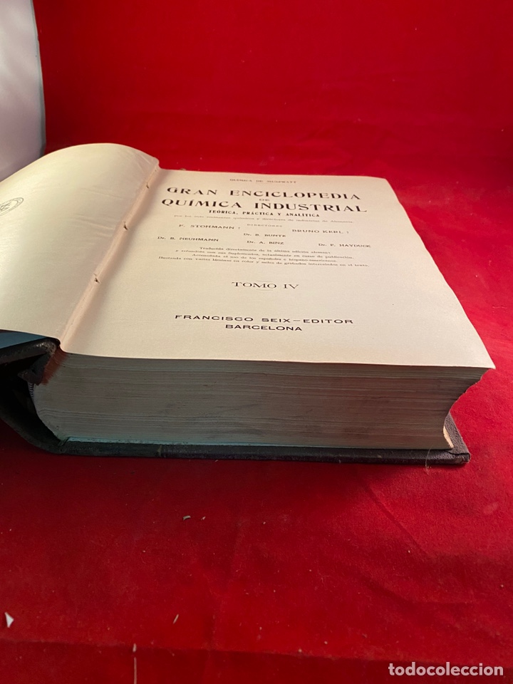Libros de segunda mano de ciencias: Gran enciclopedia de qu&iacute;mica industrial - Foto 5