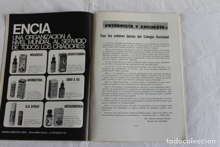 Libros de segunda mano: P&Aacute;JAROS. REVISTA TRIMESTRAL - Foto 3