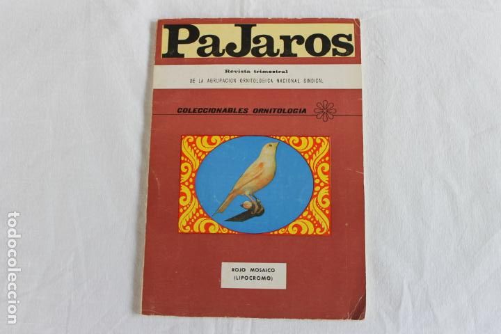 Libros de segunda mano: P&Aacute;JAROS. REVISTA TRIMESTRAL - Foto 1