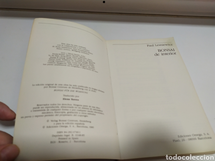 Libros de segunda mano: Bonsai de interior de Paul Lesniewicz - Foto 5