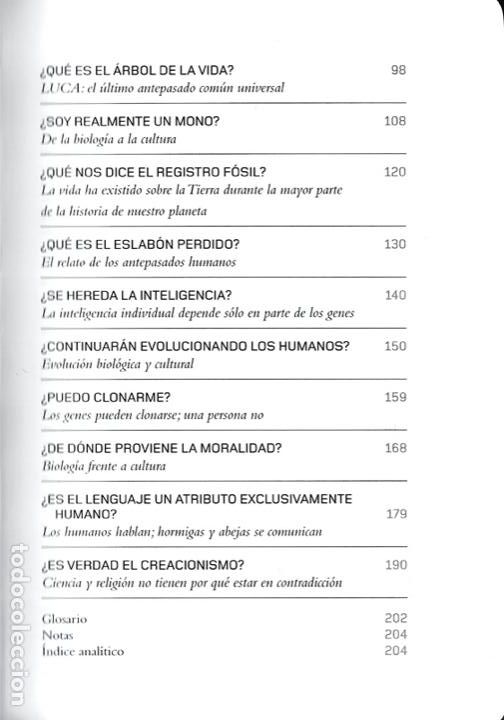 Libros de segunda mano: Evoluci&oacute;n / Francisco J. Ayala - Foto 5