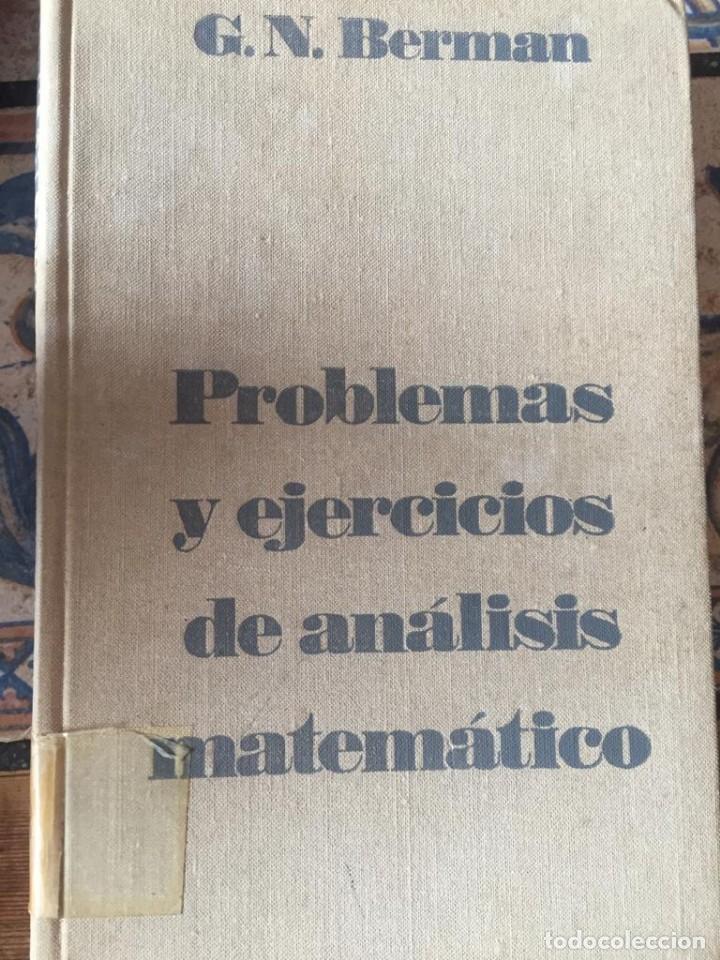 Libros de segunda mano de ciencias: Problemas y ejercicios de an&aacute;lisis matem&aacute;tico - G.N. Berman - Foto 1
