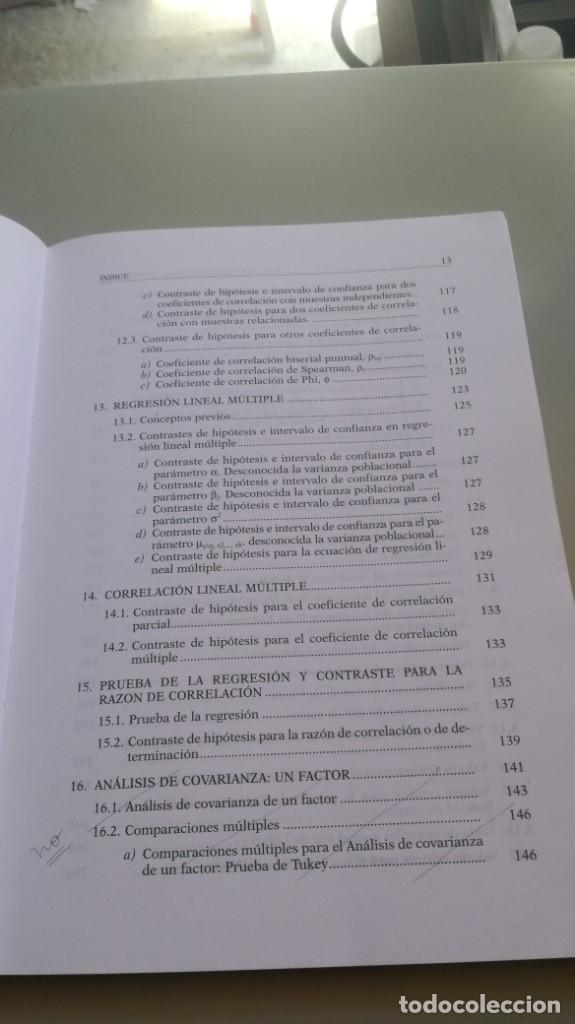 Libros de segunda mano de ciencias: PSICOLOGIA MATEMATICA II - FORMULARIO UNED Z402 - Foto 9