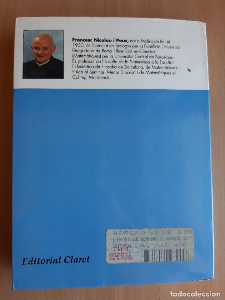 Libros de segunda mano de ciencias: Els elements que componen el cosmos. Francesc Nicolau i Pous - Foto 3