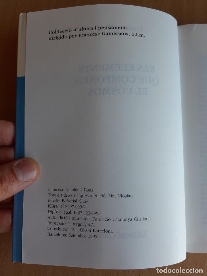 Libros de segunda mano de ciencias: Els elements que componen el cosmos. Francesc Nicolau i Pous - Foto 5
