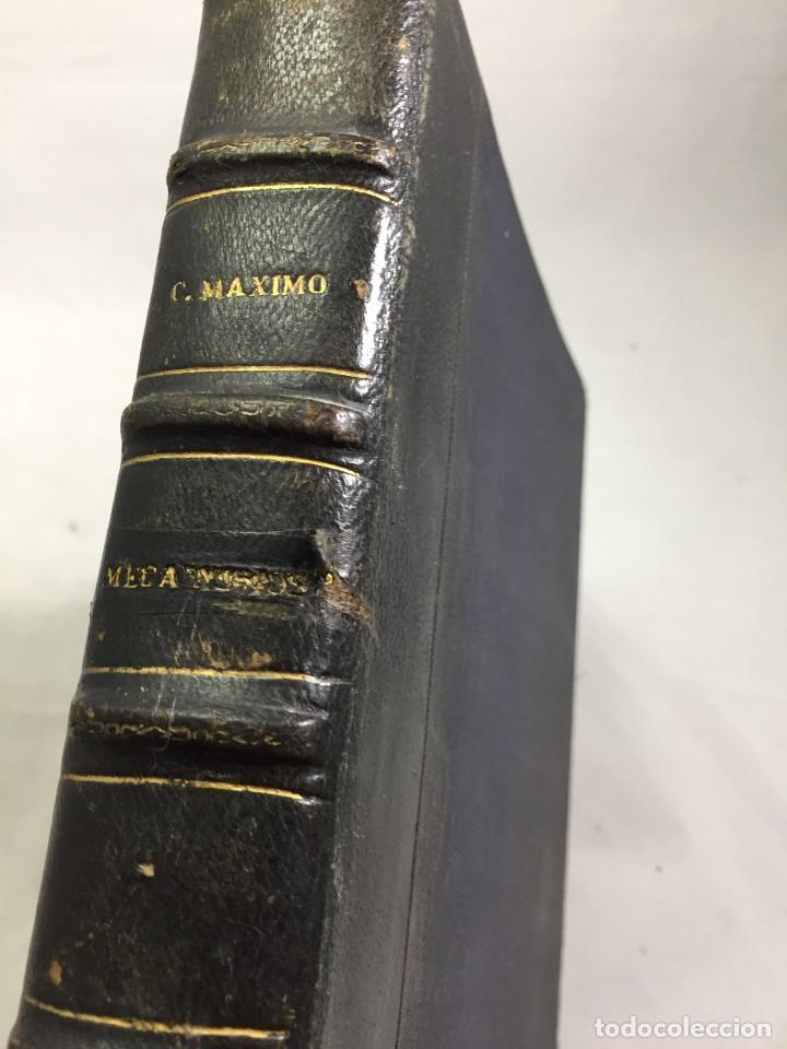 Libros de segunda mano de ciencias: MECANISMOS,CALCULO Y CONSTRUCCION.CELSO MAXIMO DEL COSSO, DOSSAT 1954 MEDIA PIEL - Foto 2