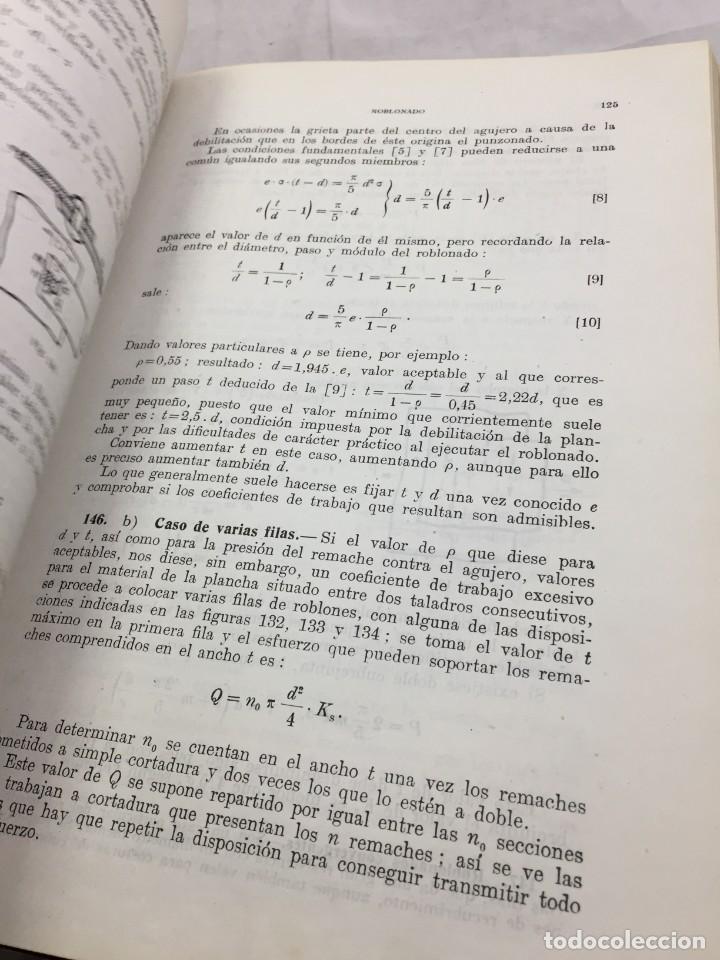 Libros de segunda mano de ciencias: MECANISMOS,CALCULO Y CONSTRUCCION.CELSO MAXIMO DEL COSSO, DOSSAT 1954 MEDIA PIEL - Foto 3